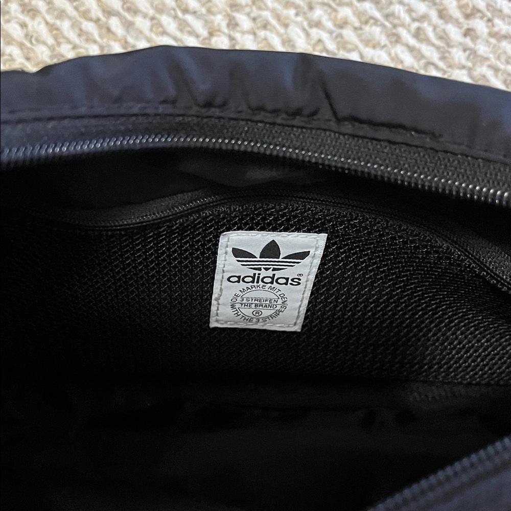 Adidas Black Crossbody Bag with Logo Strap - Picture 7 of 8